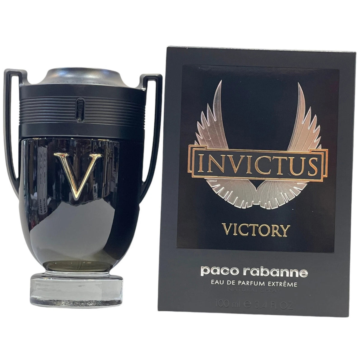 Invictus Victory by Paco Rabanne, 3.4 oz (100ml) EDP Extreme Spray for Men New