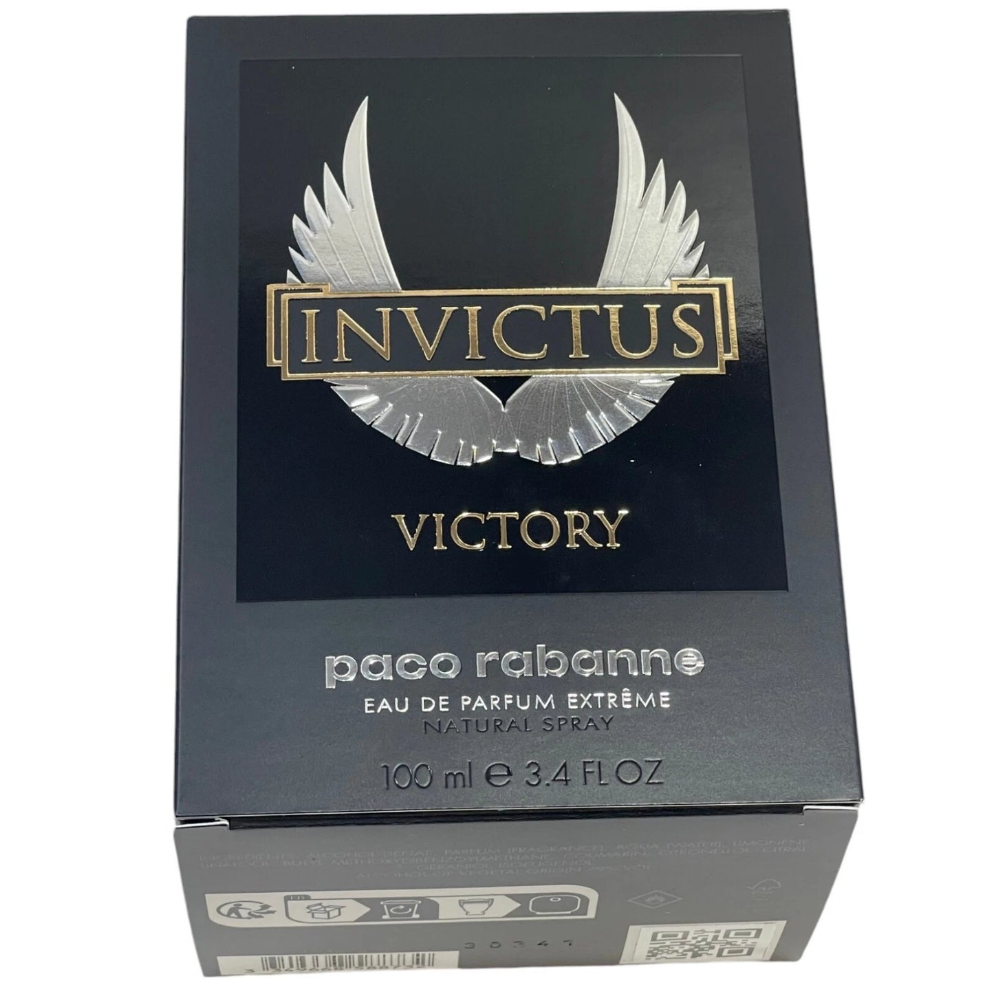Invictus Victory by Paco Rabanne, 3.4 oz (100ml) EDP Extreme Spray for Men New