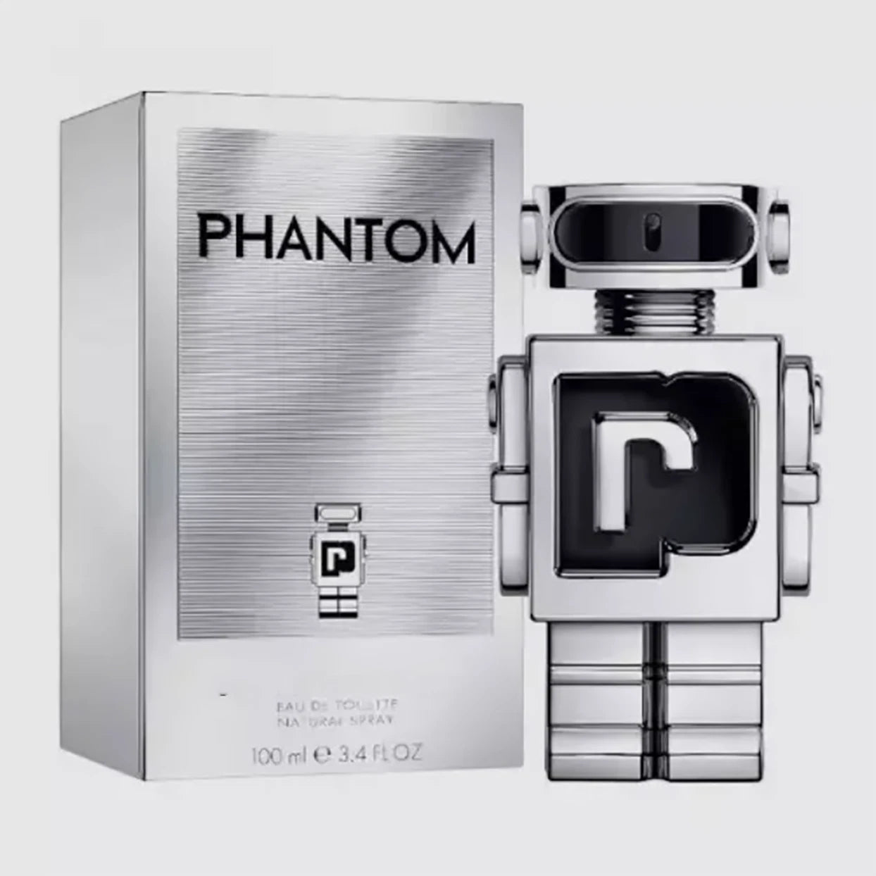 Share Phantom by Paco Rabanne 3.4 oz/100 ml EDT Cologne for Men New In Sealed Box