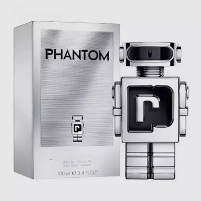 Share Phantom by Paco Rabanne 3.4 oz/100 ml EDT Cologne for Men New In Sealed Box