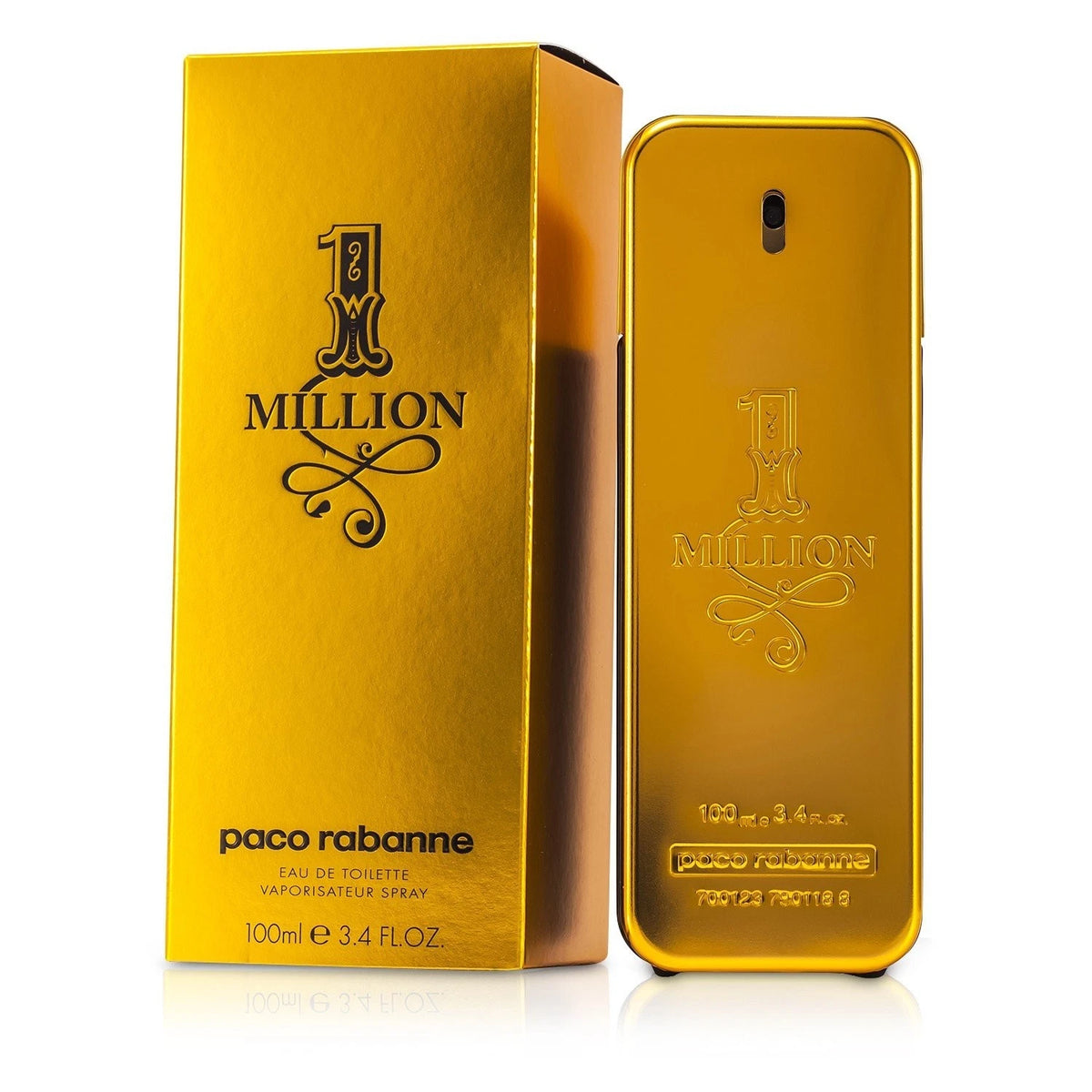 1 Million by Paco Rabanne Eau De Toilette Men's 3.4 oz BEST SELLER!