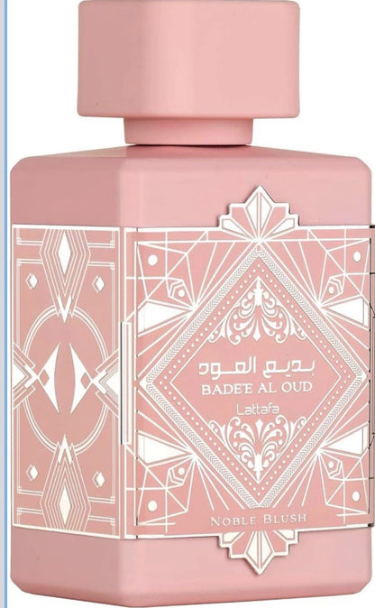 Bade'e Al Oud Noble Blush by Lattafa, 3.4 oz EDP Spray for Women