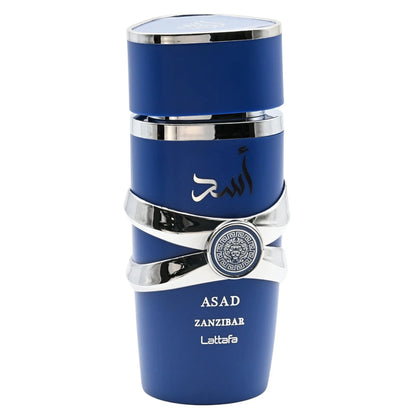 Asad Zanzibar by Lattafa Cologne for Men EDP 3.3 / 3.4 oz New In Box