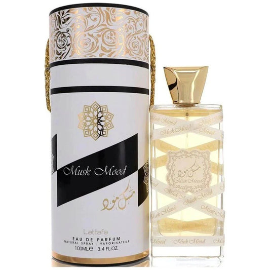 Share Musk Mood by Lattafa perfume for unisex EDP 3.3 /3.4 oz New in Box