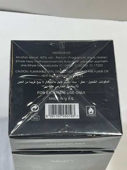 Lattafa Hayaati by Lattafa Eau De Parfum Spray 3.4oz (100ml) for Men New, Sealed