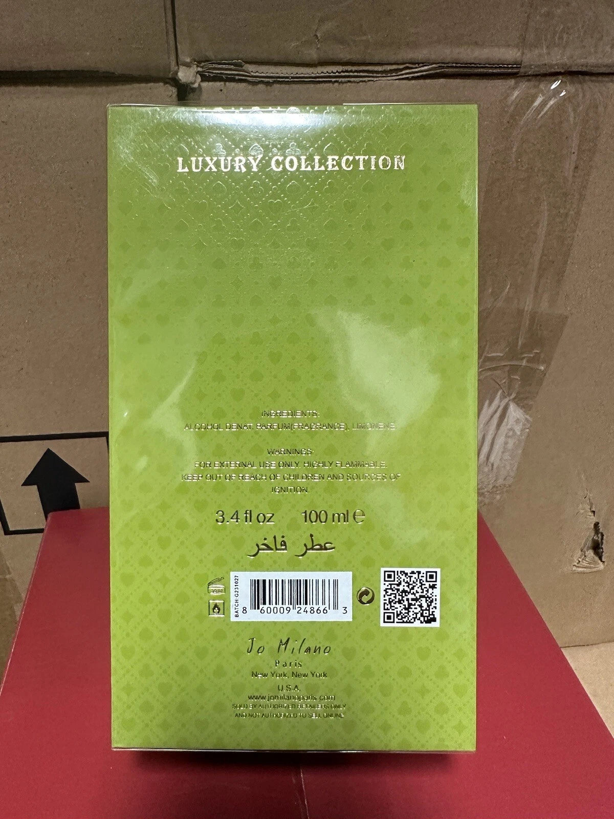 GAME OF SPADES BID PARFUM 100ml/3.4oz SEALED JO MILANO PARIS **LE LABO SANTAL 33