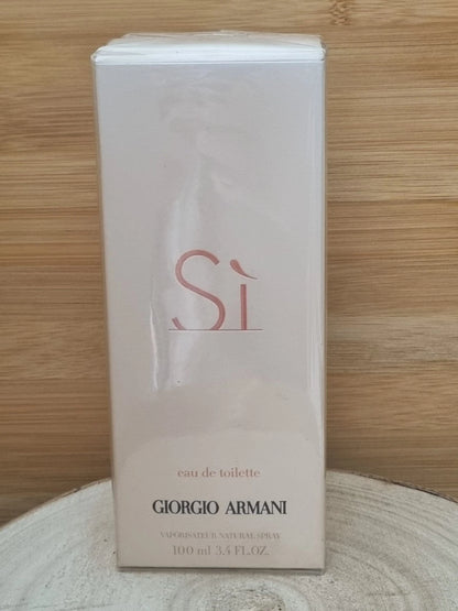 Si Eau de Toilette by Giorgio Armani 100ml Spray, Discontinued.