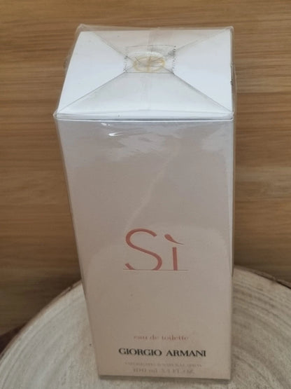 Si Eau de Toilette by Giorgio Armani 100ml Spray, Discontinued.