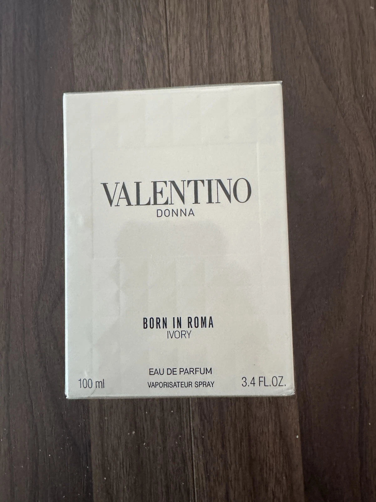 VALENTINO DONNA BORN IN ROMA IVORY EAU DE PARFUM SPRAY 3.4 Oz / 100 ml NEW