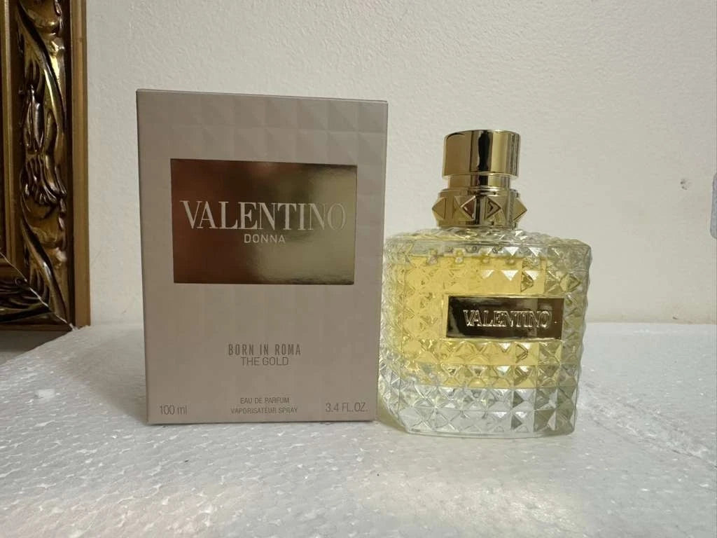 Valentino Born in Roma The Gold Donna Eau de Parfum Women 3.4oz/100ml New-Sealed