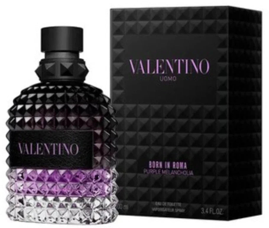 2026 NEW Valentino Uomo Born in Roma PURPLE MELANCHOLIA 3.4 oz / 100 ml for Men