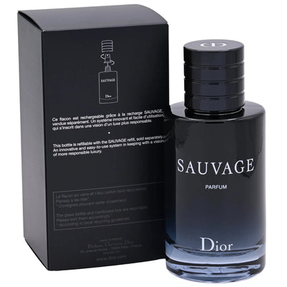 Sauvage Parfum by Christian Dior for man 3.3 / 3.4 oz New in Box