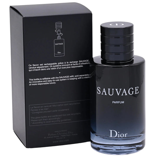 Sauvage Parfum by Christian Dior for man 3.3 / 3.4 oz New in Box