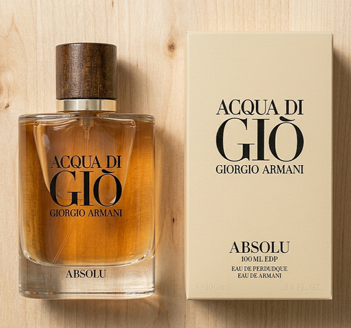 Giorgio Armani Acqua Di Gio ABSOLU PARFUM 100 ml 3.4 oz Men Cologne Spray New