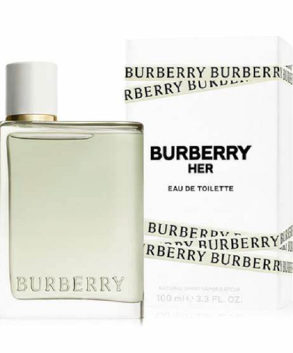 Burberry Her Eau de Toilette Spray For Womens EDT Perfume 3.3 oz(100 ml) New Box