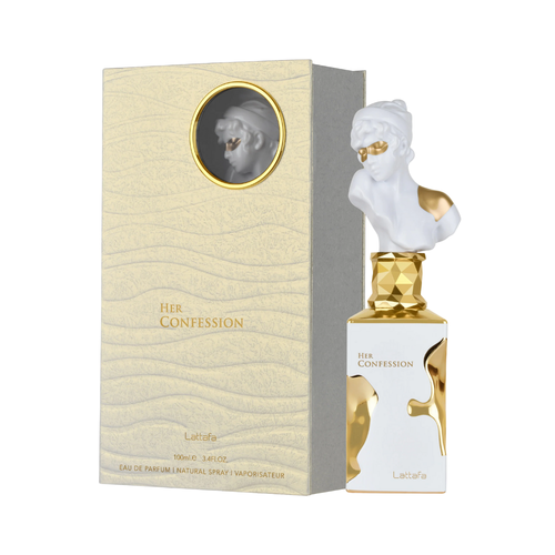 Lattafa Her Confession Perfumes 3.4 Oz EDP Spray for Women New in Box