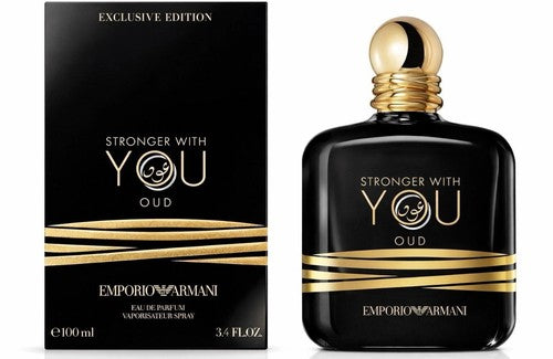 Emporio Armani Stronger With You Oud Eau de Parfum 3.4oz 100ml | Men Cologne New