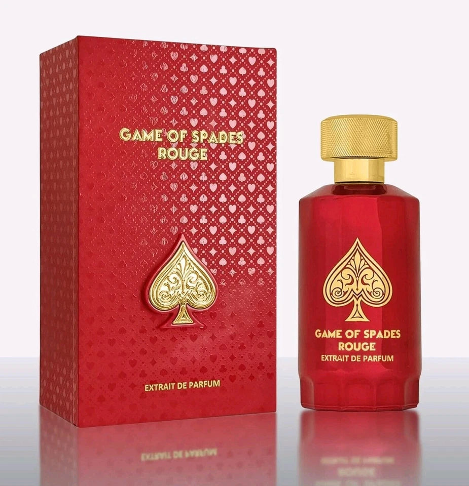 Game of Spade Rouge Extrait by Jo Milano Paris 3.4 oz Parfum Luxury Collection
